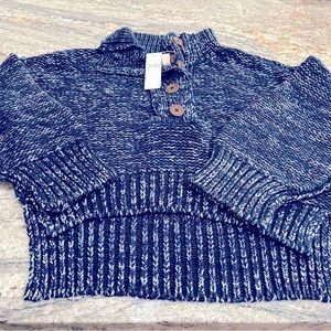 Anthropologie cropped sweater